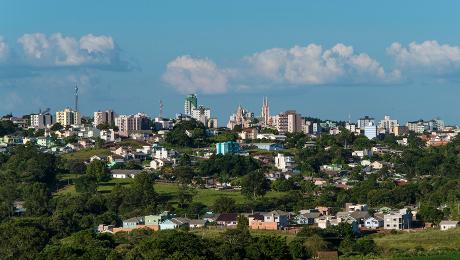 Visão panorâmica da cidade